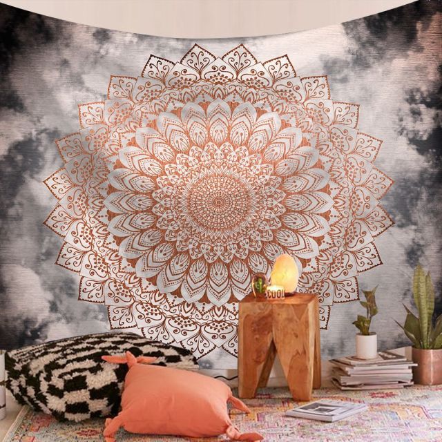 Indian Mandala Tapestry