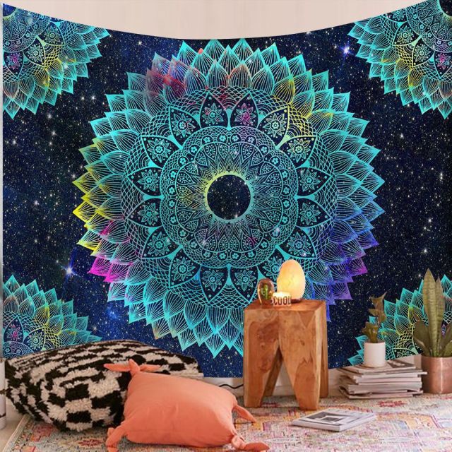 Indian Mandala Tapestry