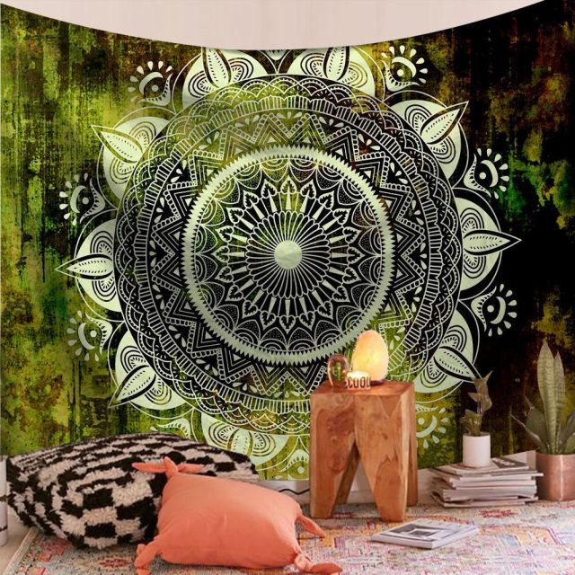 Indian Mandala Tapestry