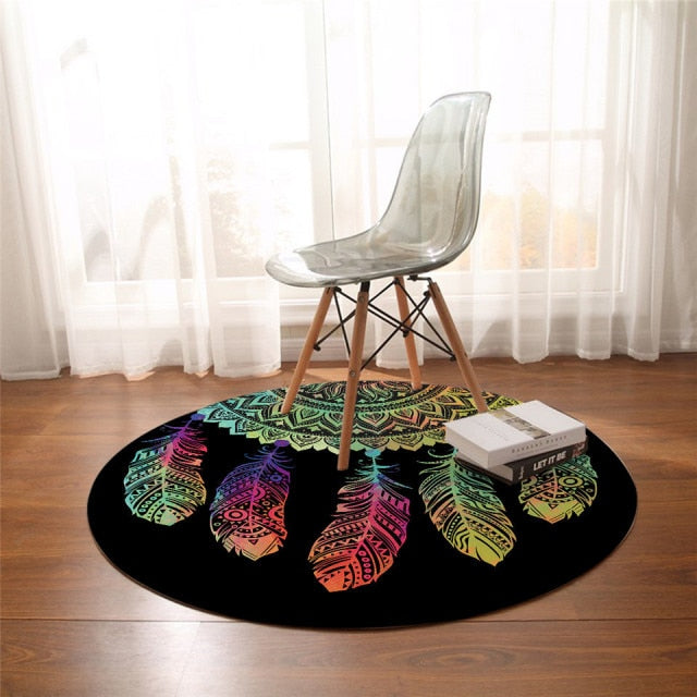 Tapis rond Dreamcatcher