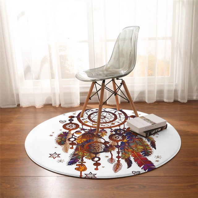 Tapis rond Dreamcatcher