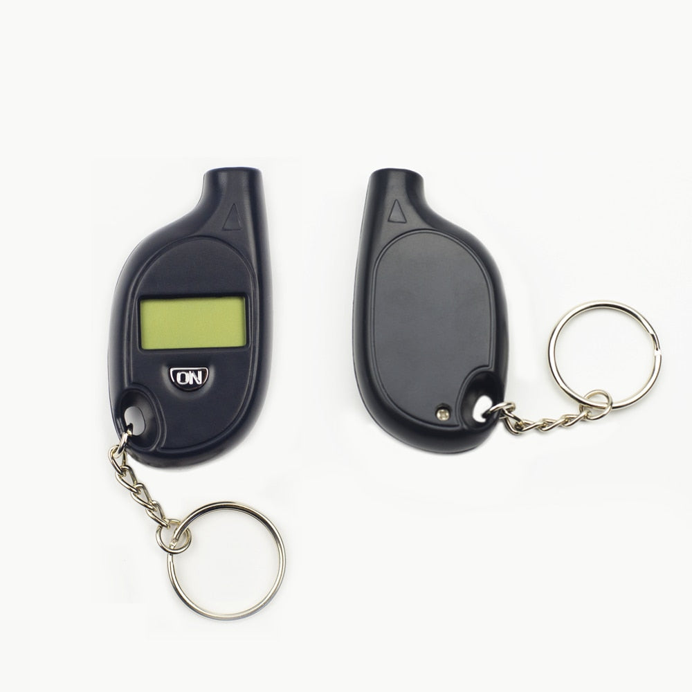 Mini keychain digital manometer