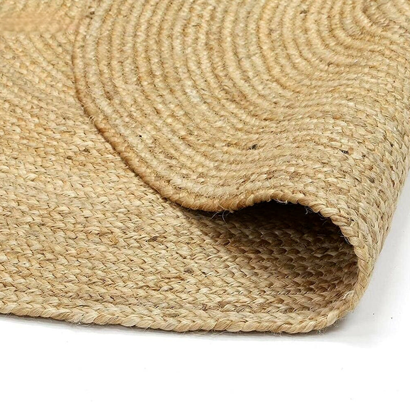 Tapis rond en Jute 100% Naturel