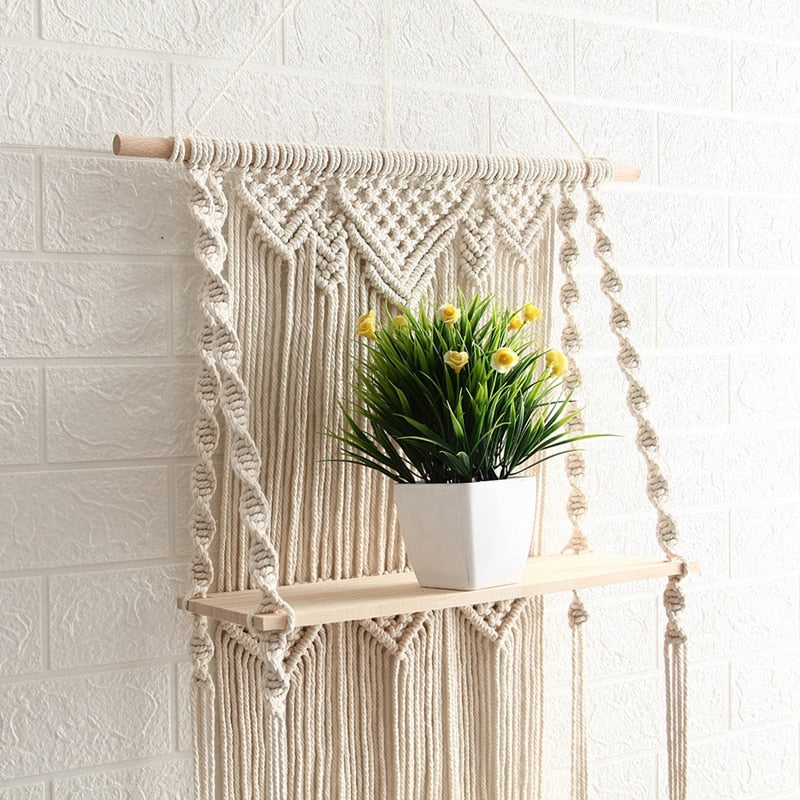 Étagère en Macramé II