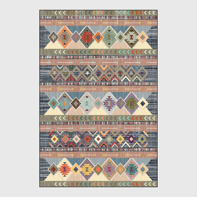 Tapis Bohemian Retro