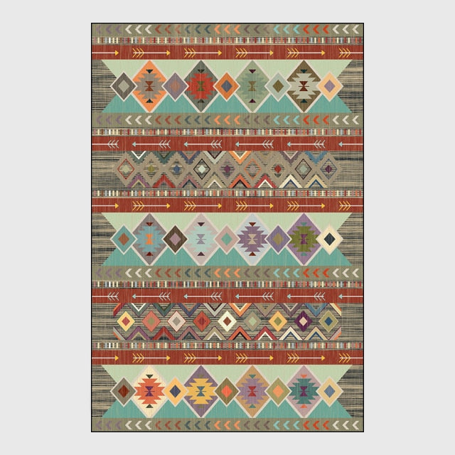 Tapis Bohemian Retro