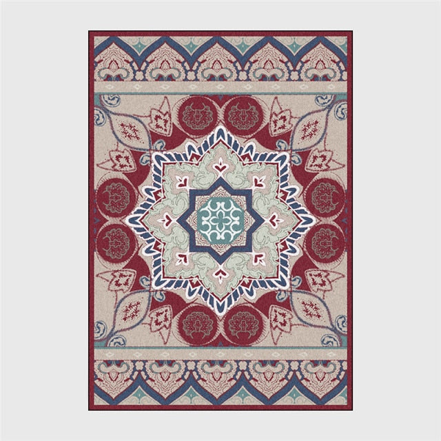 Tapis Bohemian Retro