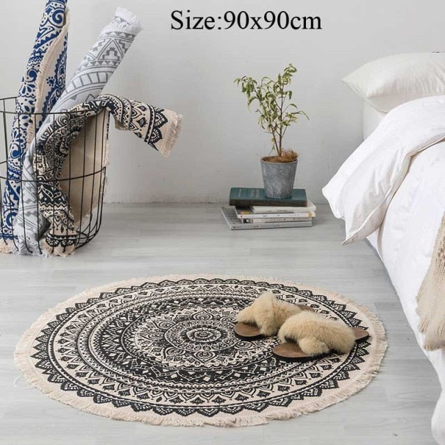 Tapis rond 90cm / 26 modèles