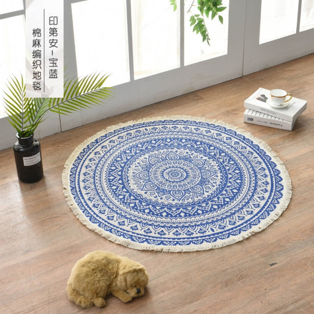 Tapis rond 90cm / 26 modèles