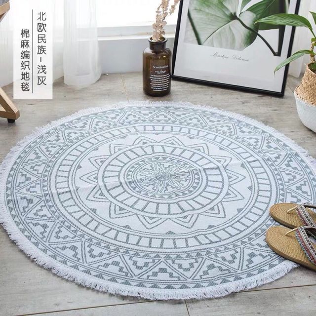 Tapis rond 90cm / 26 modèles