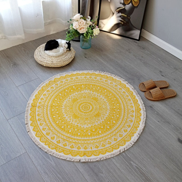 Tapis rond 90cm / 26 modèles