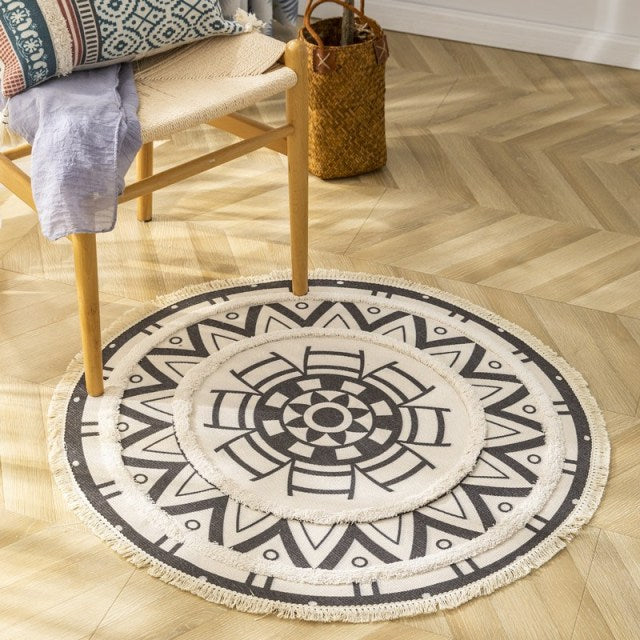 Tapis rond 90cm / 26 modèles