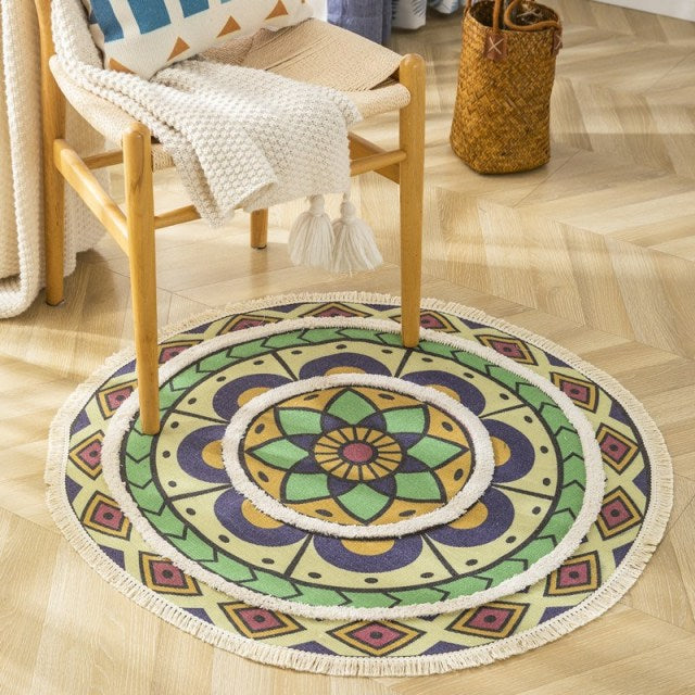 Tapis rond 90cm / 26 modèles