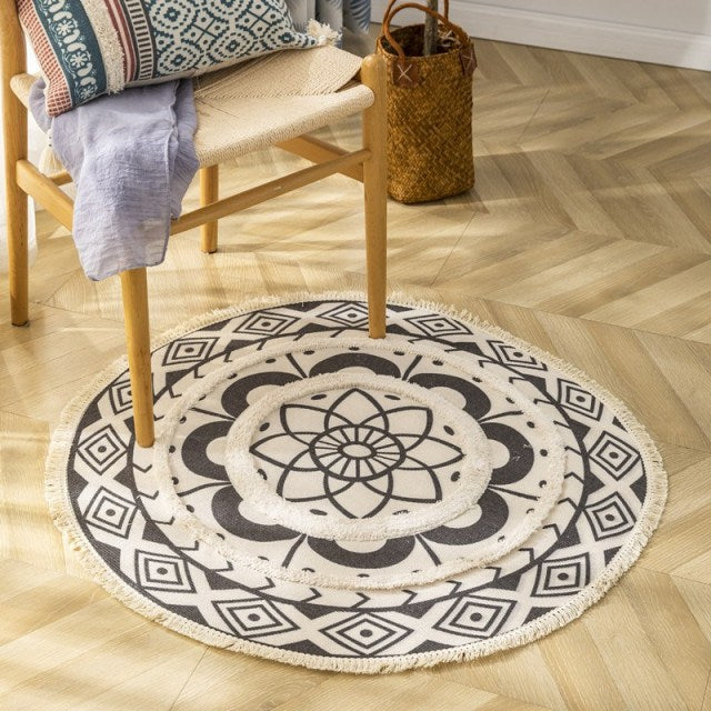 Tapis rond 90cm / 26 modèles