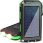 Solar powered LED power bank