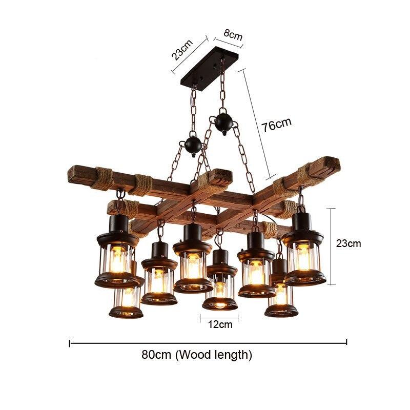 Retro Industrial Candlestick