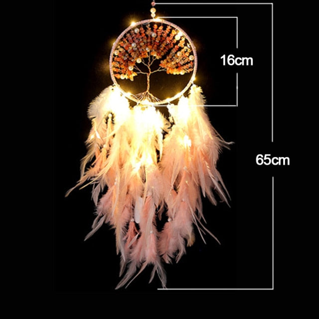 Dream catcher with LED