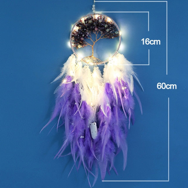 Dream catcher with LED