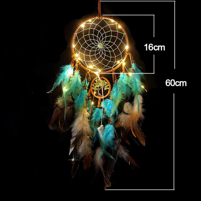 Dream catcher with LED