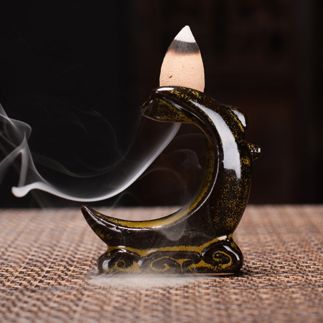 Handmade mini incense burner