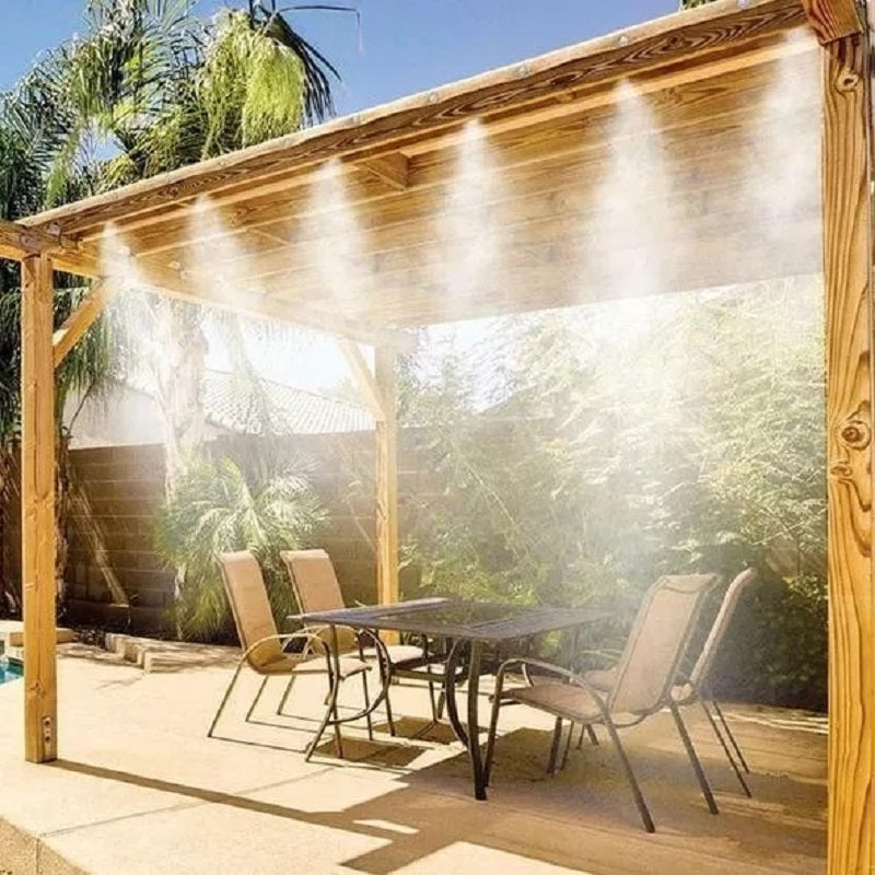 Système de bruine pour terrasse