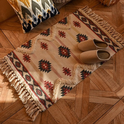 Retro Bohemian rug