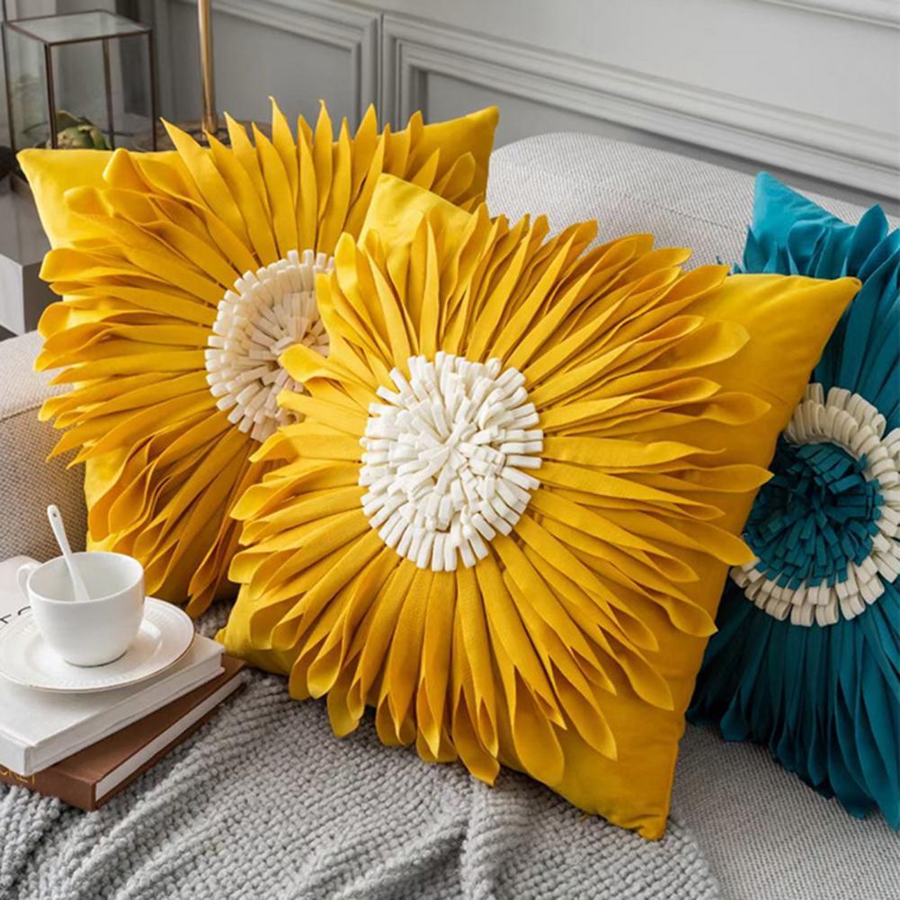 Housse de coussin Fleurs