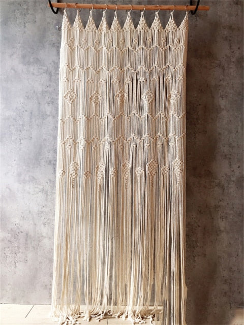 Macrame curtain / 4 models