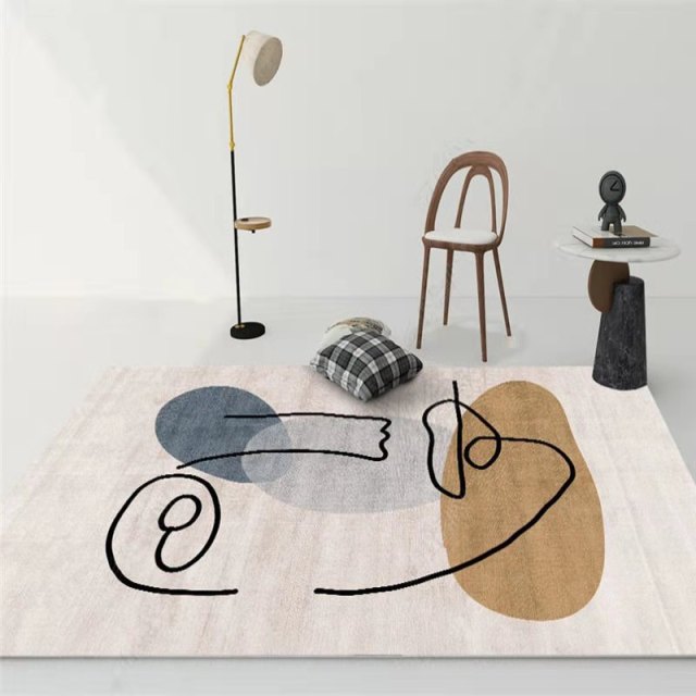 Luxurious Nordic style rug