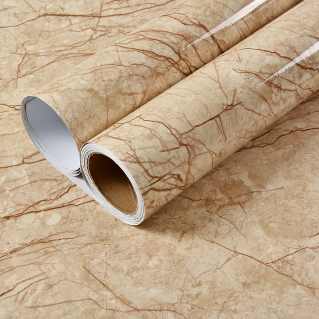 Self-adhesive Marble Style Wallpaper