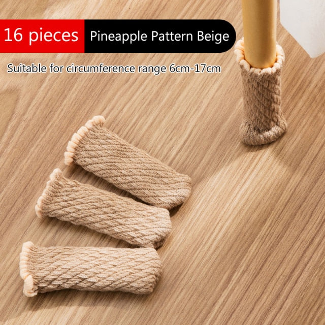 Protège plancher Pattes de chat en tricot