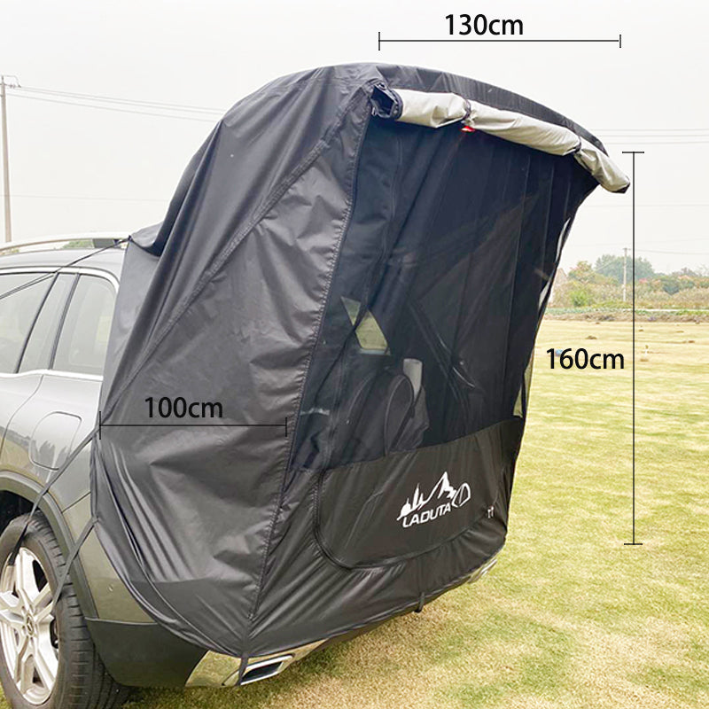 Car trunk outlet tent