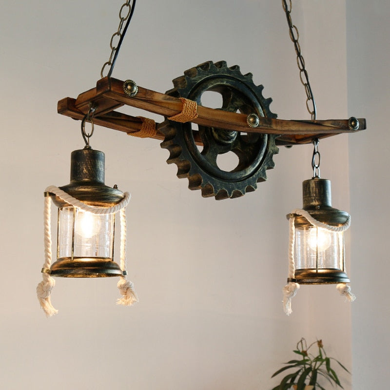 Industrial retro light