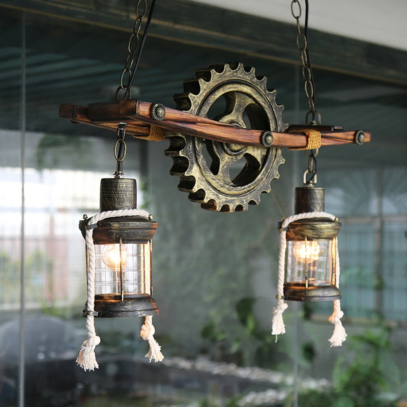 Industrial retro light