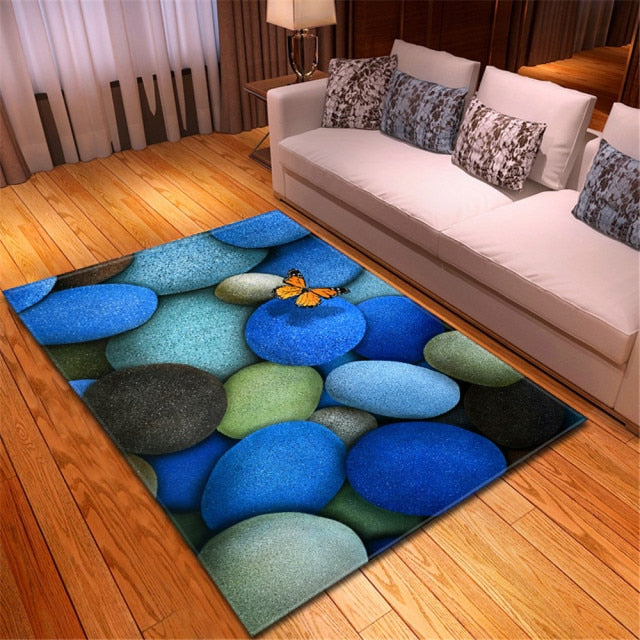 Tapis avec Papillons IV