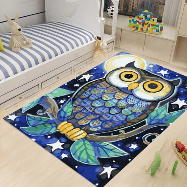 Tapis Hiboux 3D / 11 modèles