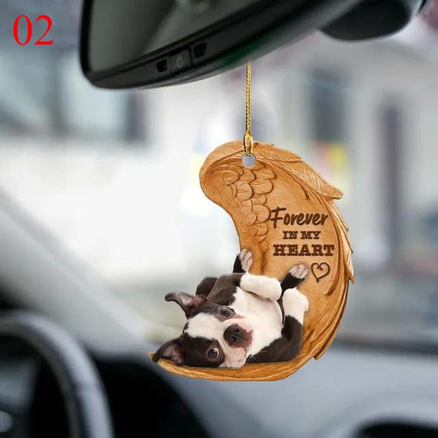 Déco pour auto Angel Wing Dog