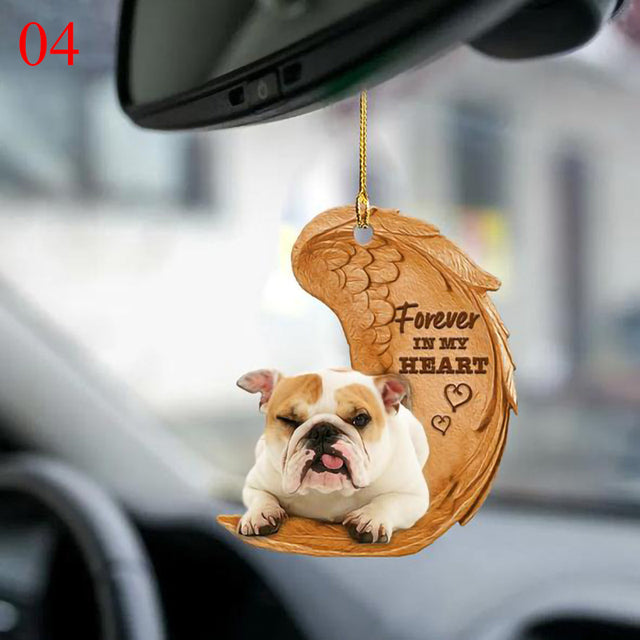 Déco pour auto Angel Wing Dog