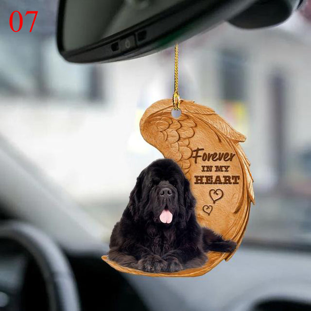 Déco pour auto Angel Wing Dog