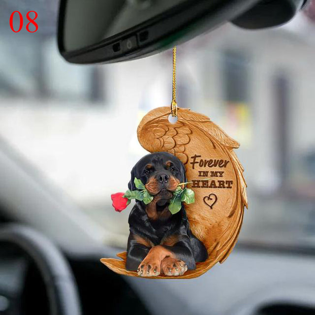 Déco pour auto Angel Wing Dog