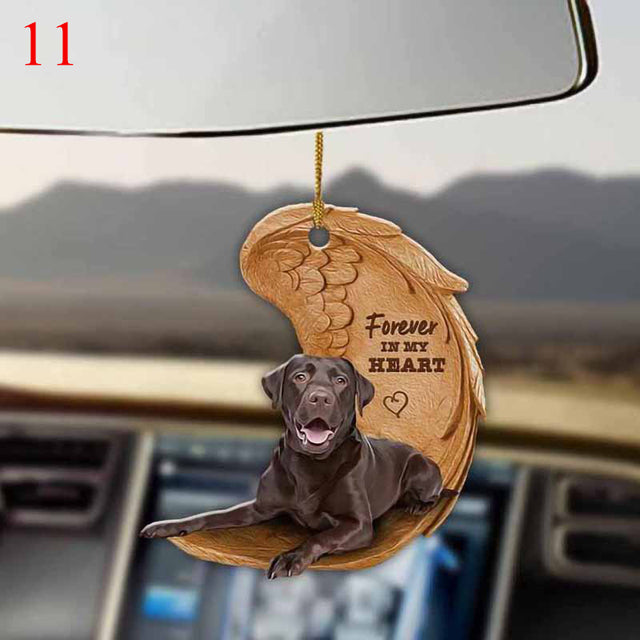 Déco pour auto Angel Wing Dog