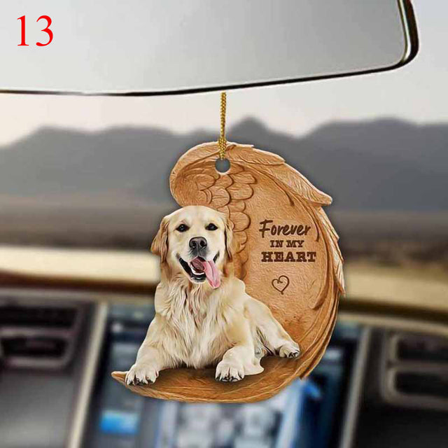 Déco pour auto Angel Wing Dog