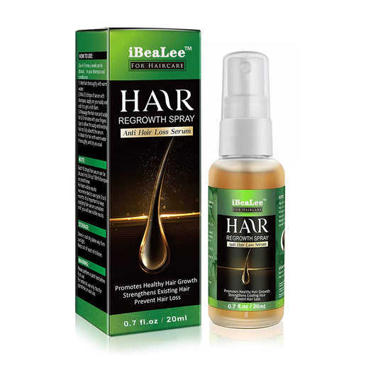 Sérum d'huiles essentielles pour croissance des cheveux