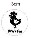 Stamps to personalize your eggs