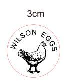 Stamps to personalize your eggs