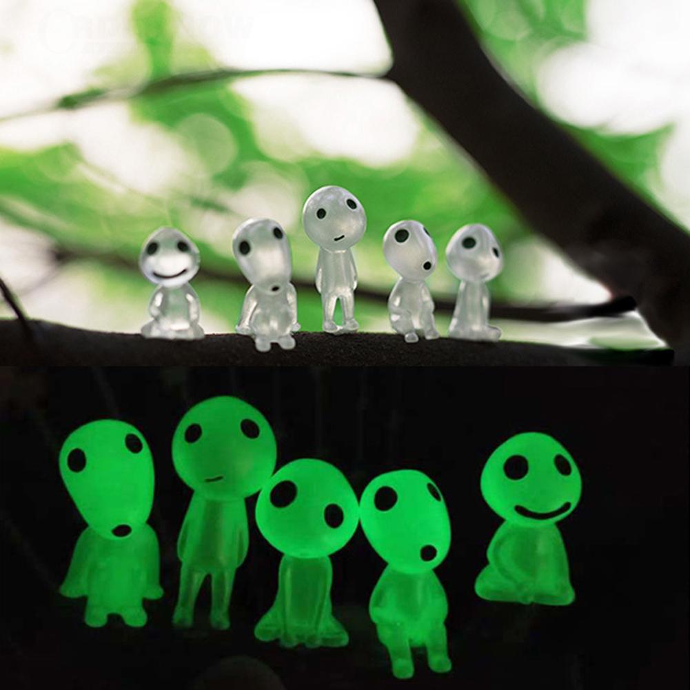 Figuras fluorescentes de jardín (10 piezas)