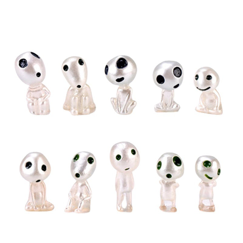 Figurines Fluorescentes de jardin(10pcs)