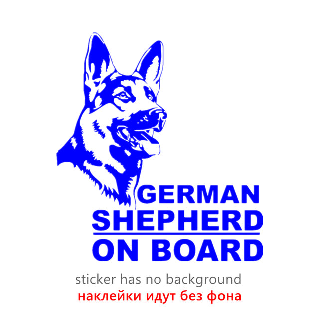 Autocollant German Shepherd on board