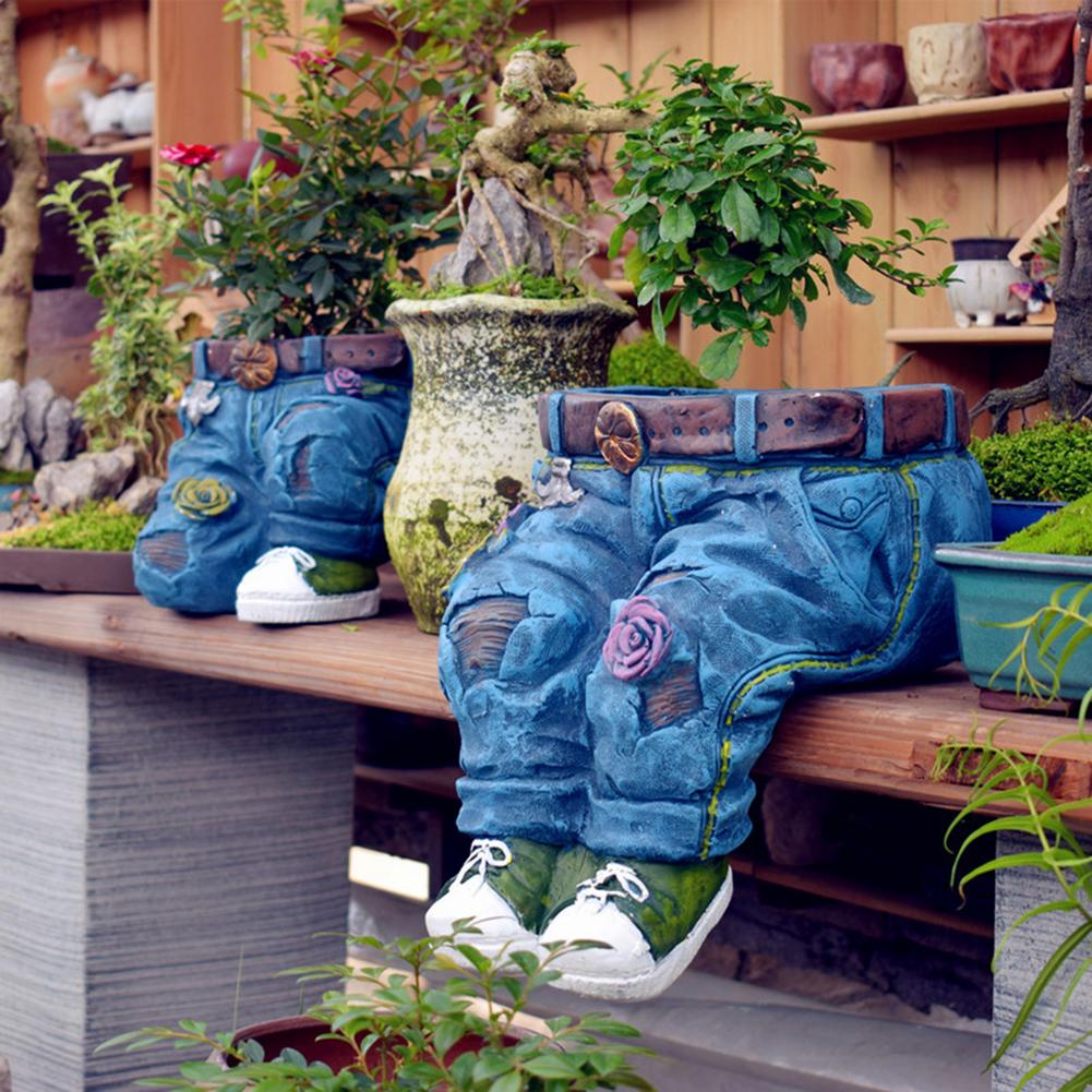 Pot à fleurs Jeans
