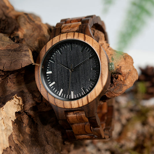 wooden watch